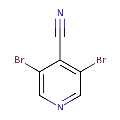 N#Cc1c(Br)cncc1Br
