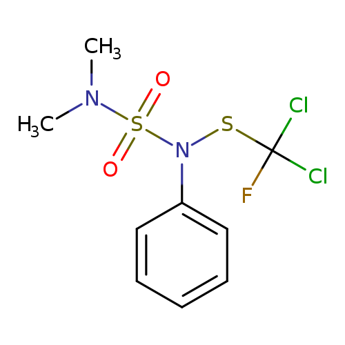 CN(S(=O)(=O)N(c1ccccc1)SC(Cl)(Cl)F)C