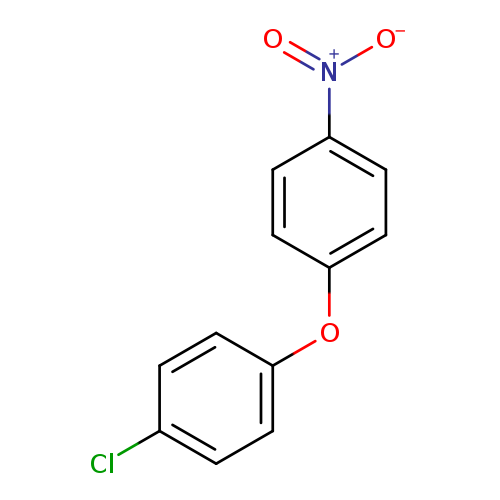 Clc1ccc(cc1)Oc1ccc(cc1)[N+](=O)[O-]