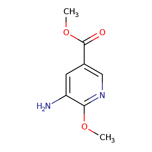 COC(=O)c1cnc(c(c1)N)OC
