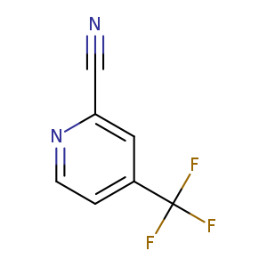 N#Cc1nccc(c1)C(F)(F)F