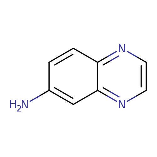 Nc1ccc2c(c1)nccn2