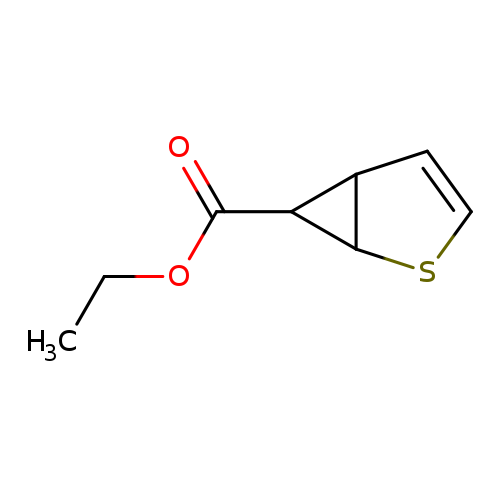 CCOC(=O)C1C2C1SC=C2