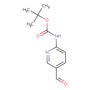 O=Cc1ccc(nc1)NC(=O)OC(C)(C)C
