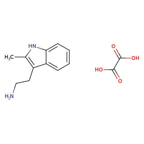 OC(=O)C(=O)O.NCCc1c(C)[nH]c2c1cccc2