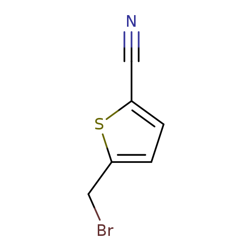 BrCc1ccc(s1)C#N