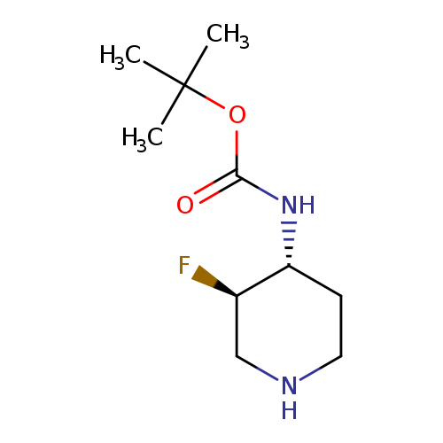 O=C(OC(C)(C)C)N[C@@H]1CCNC[C@H]1F