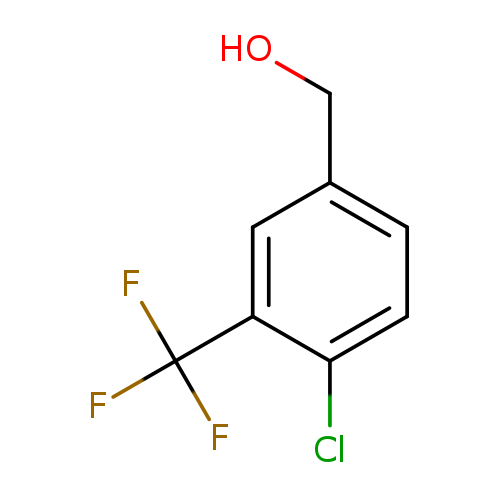 OCc1ccc(c(c1)C(F)(F)F)Cl