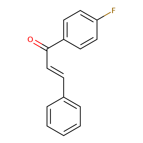 Fc1ccc(cc1)C(=O)/C=C/c1ccccc1