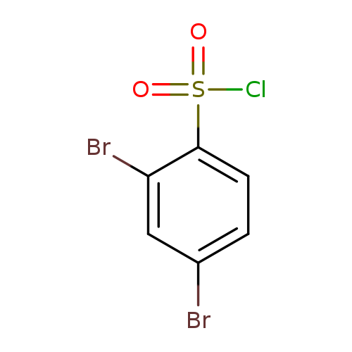 Brc1ccc(c(c1)Br)S(=O)(=O)Cl