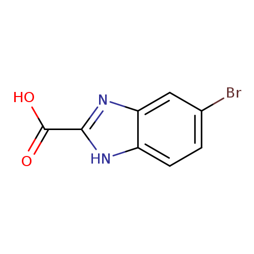 Brc1ccc2c(c1)nc([nH]2)C(=O)O