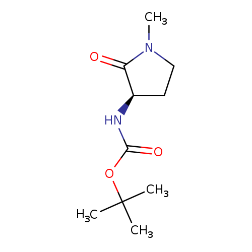 O=C(OC(C)(C)C)N[C@@H]1CCN(C1=O)C