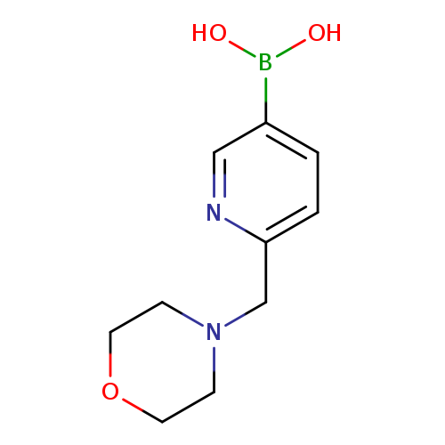 OB(c1ccc(nc1)CN1CCOCC1)O