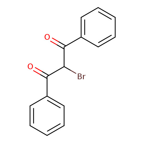 BrC(C(=O)c1ccccc1)C(=O)c1ccccc1