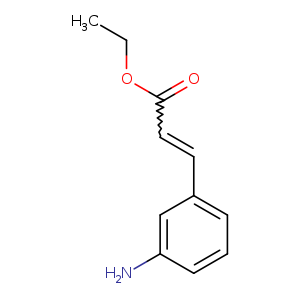 CCOC(=O)C=Cc1cccc(c1)N