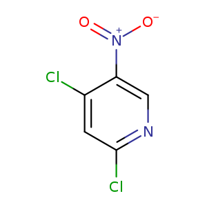 Clc1cc(Cl)ncc1N(=O)=O