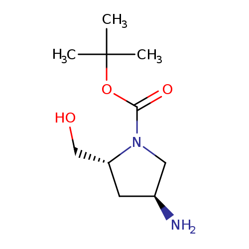 OC[C@H]1C[C@@H](CN1C(=O)OC(C)(C)C)N