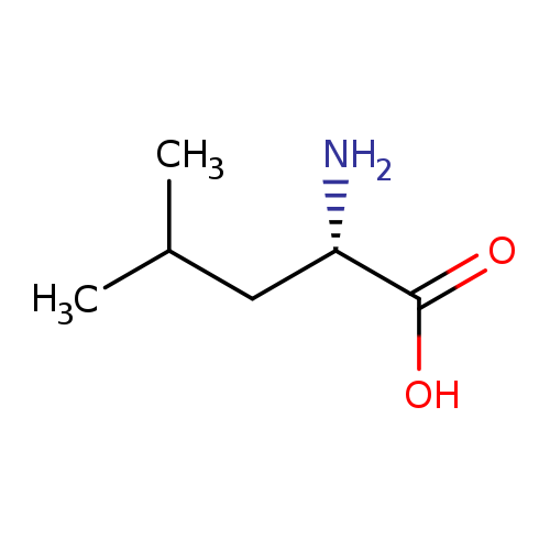 N[C@H](C(=O)O)CC(C)C