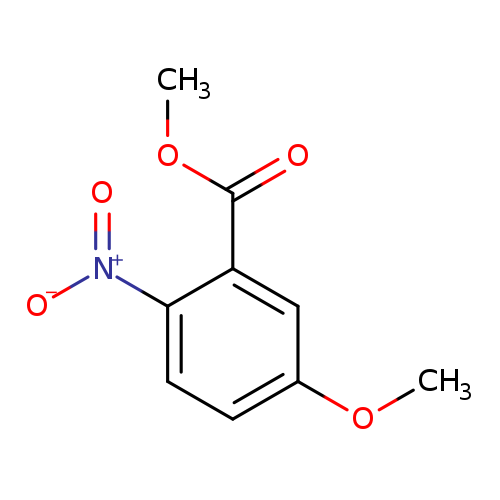 COc1ccc(c(c1)C(=O)OC)[N+](=O)[O-]