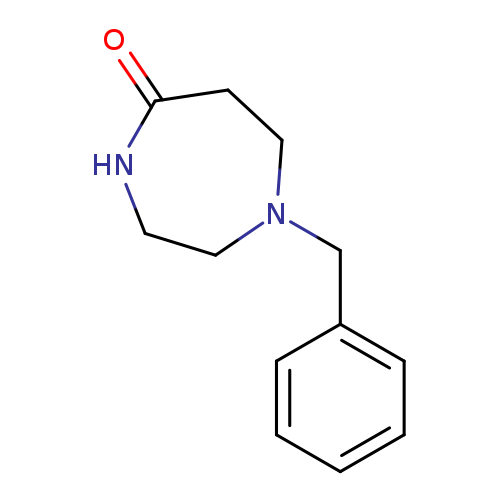 O=C1NCCN(CC1)Cc1ccccc1