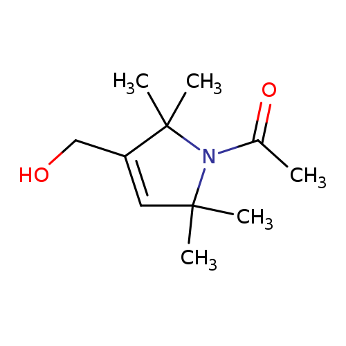 OCC1=CC(N(C1(C)C)C(=O)C)(C)C