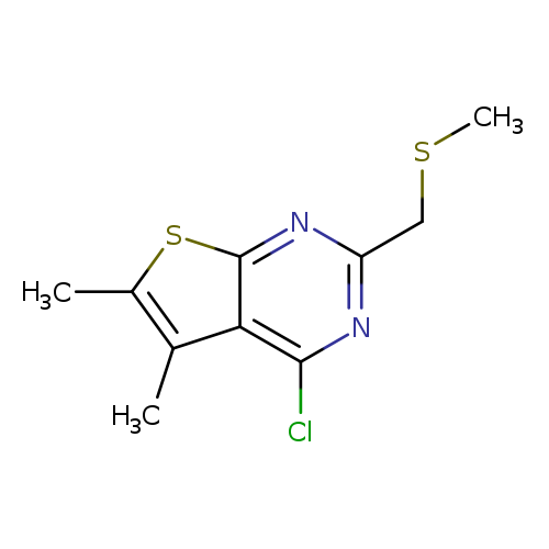 CSCc1nc(Cl)c2c(n1)sc(c2C)C