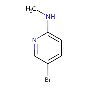 CNc1ccc(cn1)Br