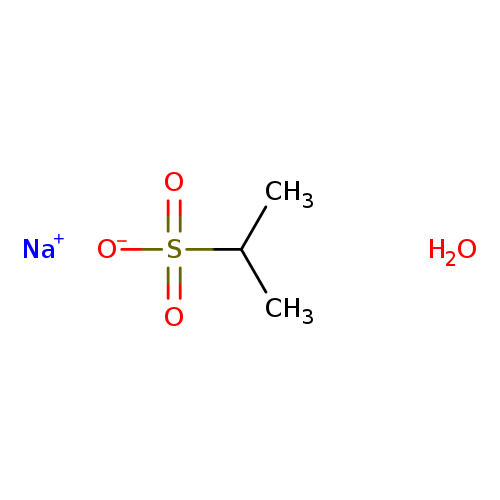 CC(S(=O)(=O)[O-])C.O.[Na+]