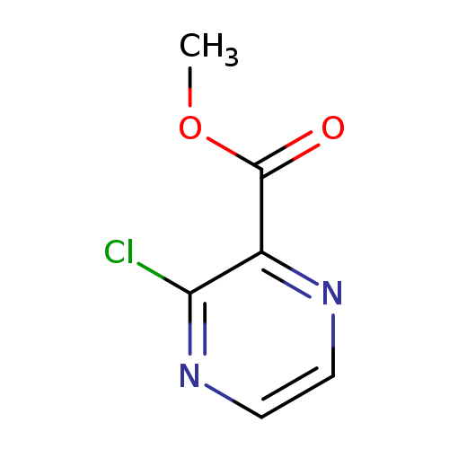 COC(=O)c1nccnc1Cl