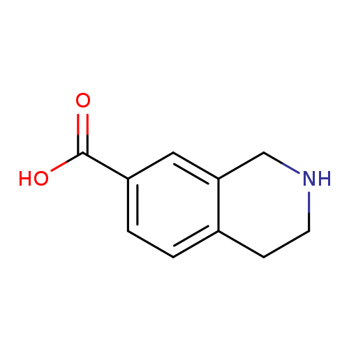 OC(=O)c1ccc2c(c1)CNCC2