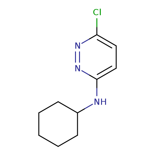 Clc1ccc(nn1)NC1CCCCC1