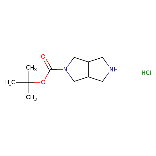 O=C(N1CC2C(C1)CNC2)OC(C)(C)C.Cl