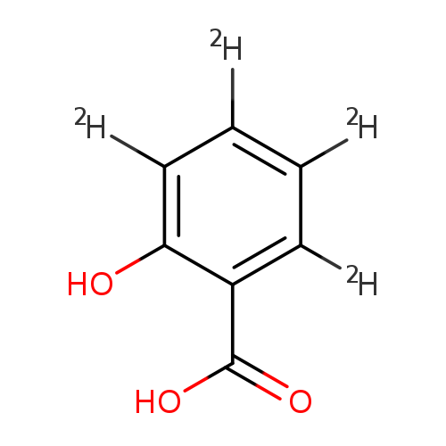 c1([2H])c([2H])c([2H])c(c(c1[2H])C(=O)O)O