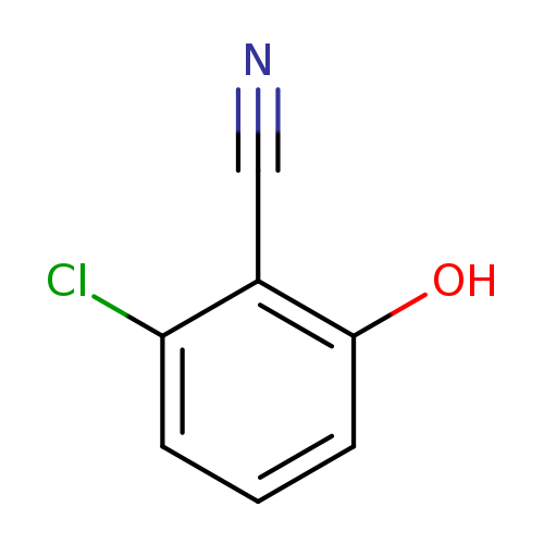 N#Cc1c(O)cccc1Cl