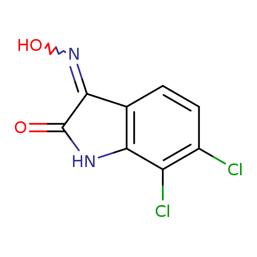 ON=C1C(=O)Nc2c1ccc(c2Cl)Cl