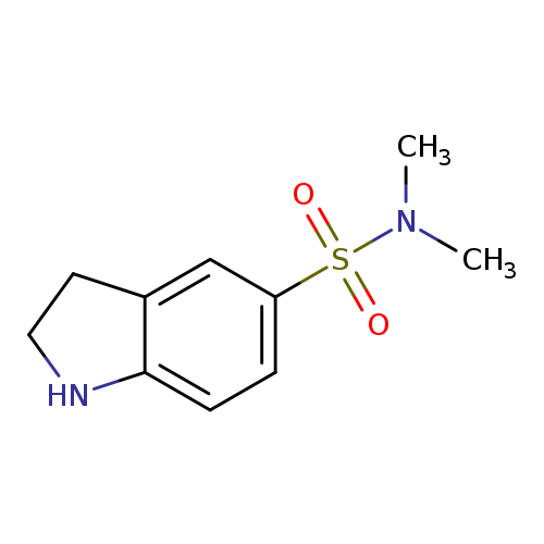 CN(S(=O)(=O)c1ccc2c(c1)CCN2)C