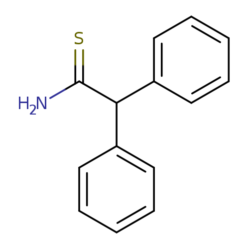 NC(=S)C(c1ccccc1)c1ccccc1