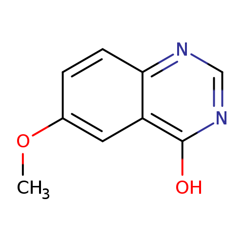 COc1ccc2c(c1)c(O)ncn2