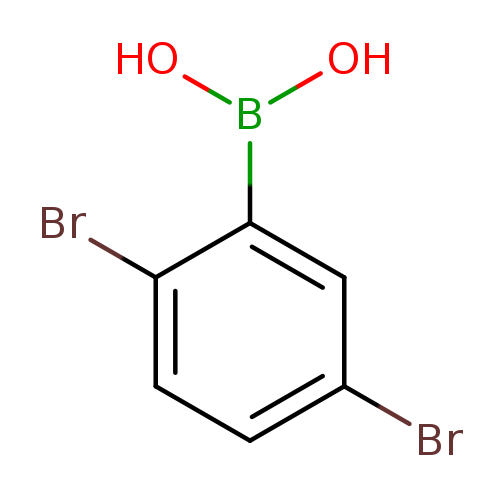 Brc1ccc(c(c1)B(O)O)Br