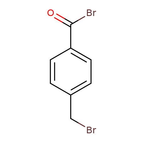 BrCc1ccc(cc1)C(=O)Br