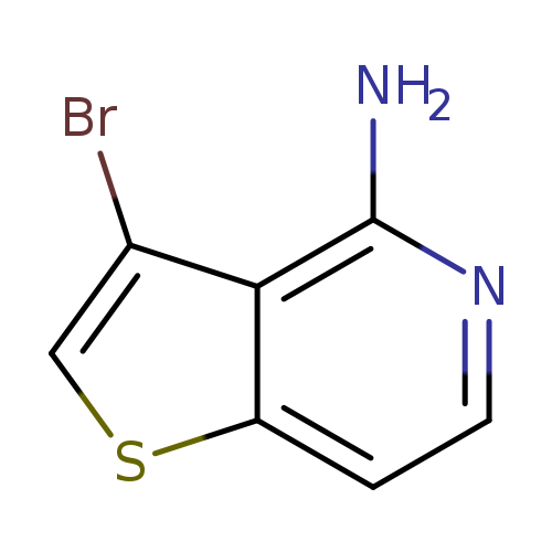 Brc1csc2c1c(N)ncc2