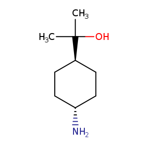 N[C@@H]1CC[C@H](CC1)C(O)(C)C