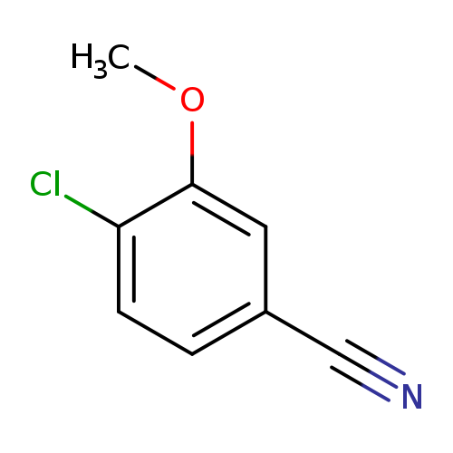 COc1cc(C#N)ccc1Cl