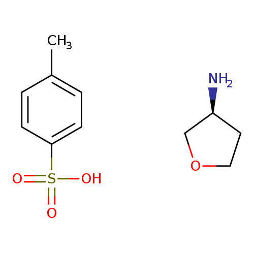 N[C@@H]1COCC1.Cc1ccc(cc1)S(=O)(=O)O