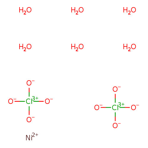 [O-][Cl](=O)(=O)=O.[O-][Cl](=O)(=O)=O.O.O.O.O.O.O.[Ni+2]