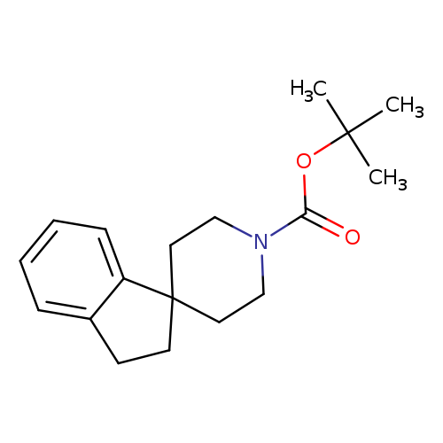 O=C(N1CCC2(CC1)CCc1c2cccc1)OC(C)(C)C