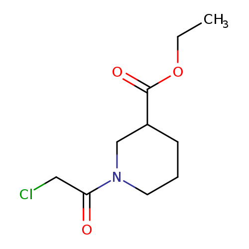 CCOC(=O)C1CCCN(C1)C(=O)CCl