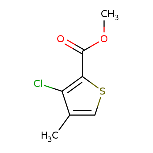 COC(=O)c1scc(c1Cl)C