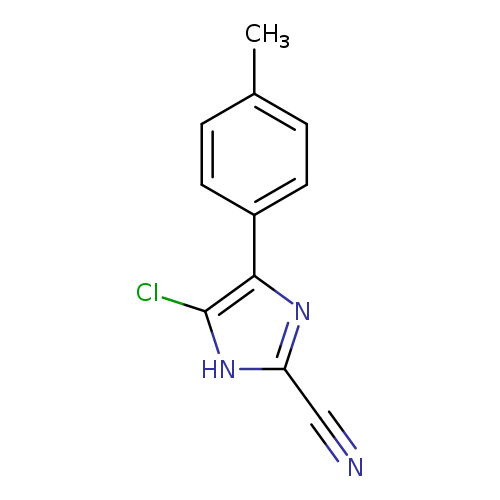 N#Cc1nc(c([nH]1)Cl)c1ccc(cc1)C