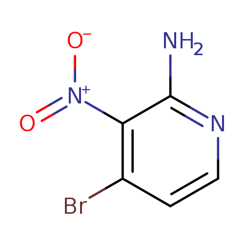 [O-][N+](=O)c1c(Br)ccnc1N